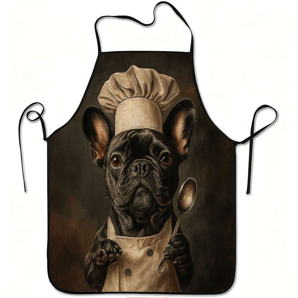 Home Cooking Ideas - 1 Sztuka Zabawnego Fartucha z Motywem