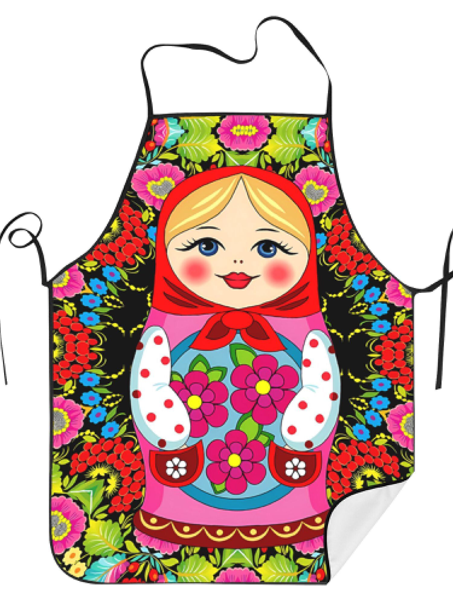 Home Cooking Ideas - 1 Sztuka Zabawnego Fartucha z Motywem