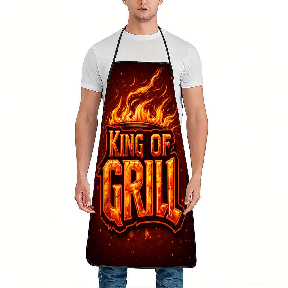 1 sztuka fartucha Bbq King, fa – Home Cooking Ideas recenzja i cena