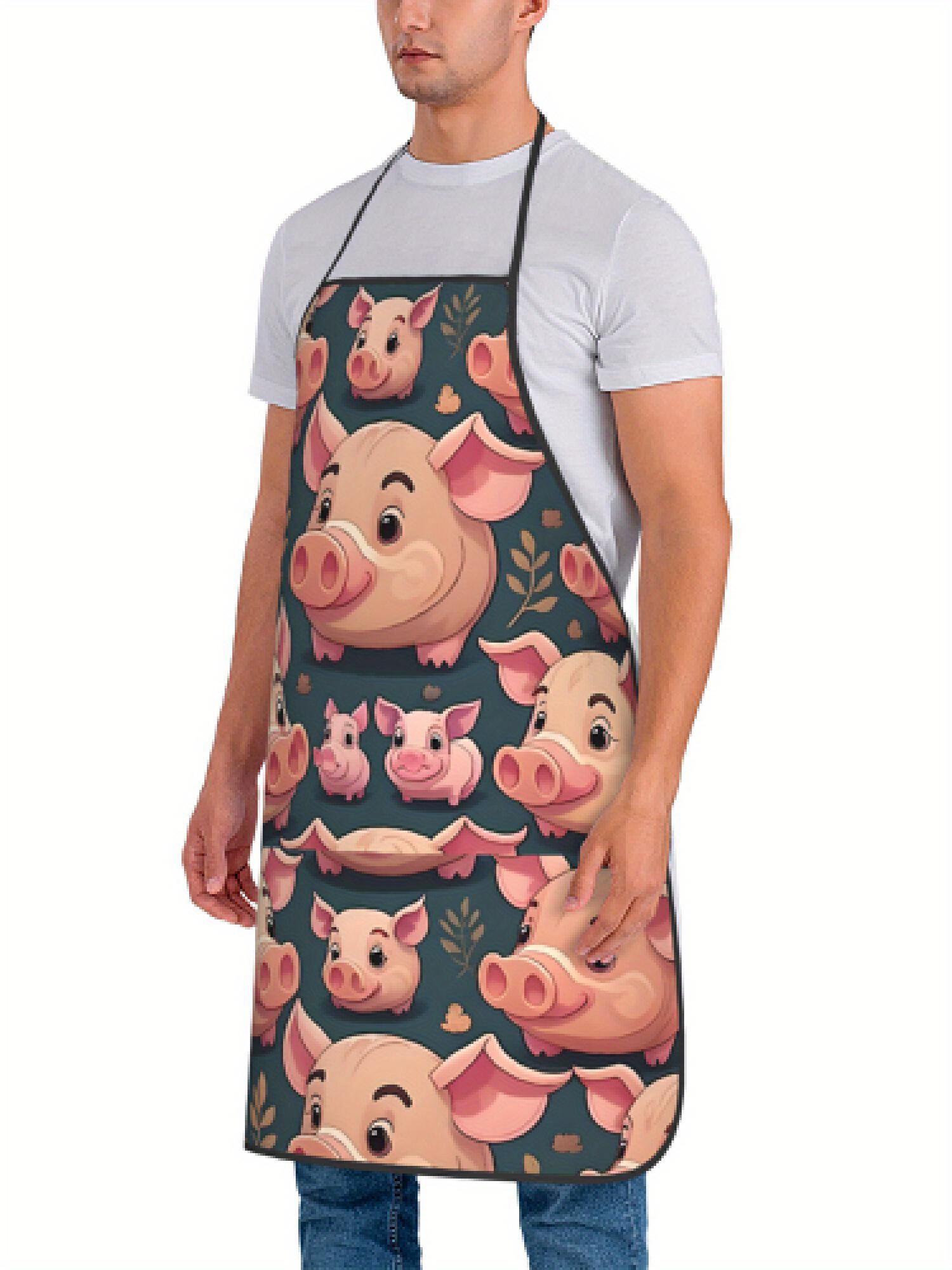 1 sztuka retro różowego fartuc – Home Cooking Ideas recenzja i cena