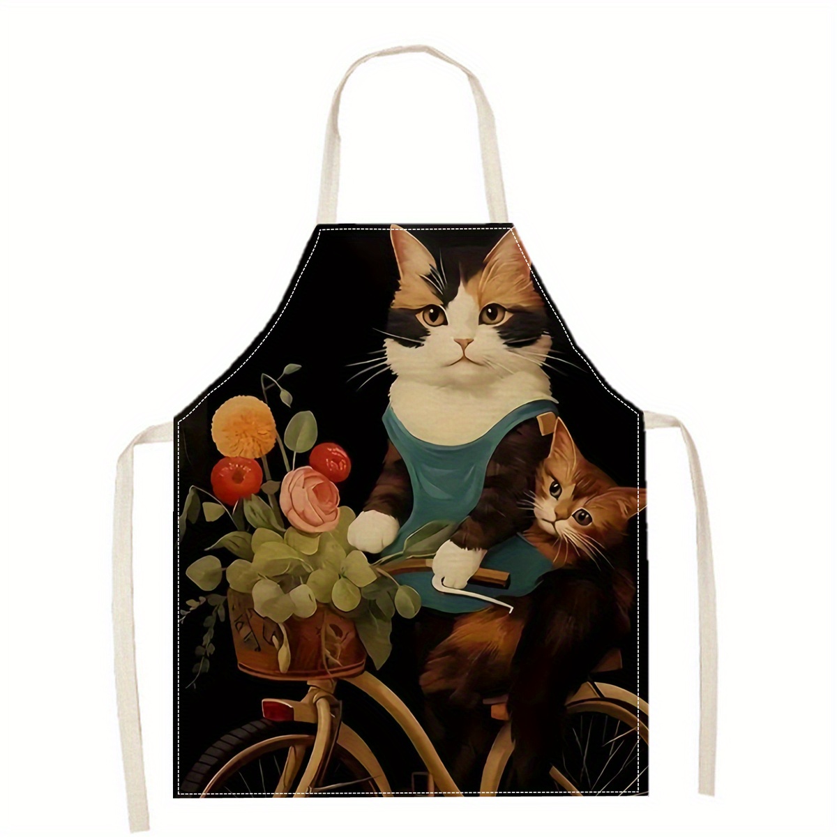 Fartuch lniany z zabawnym nadr – Home Cooking Ideas recenzja i cena
